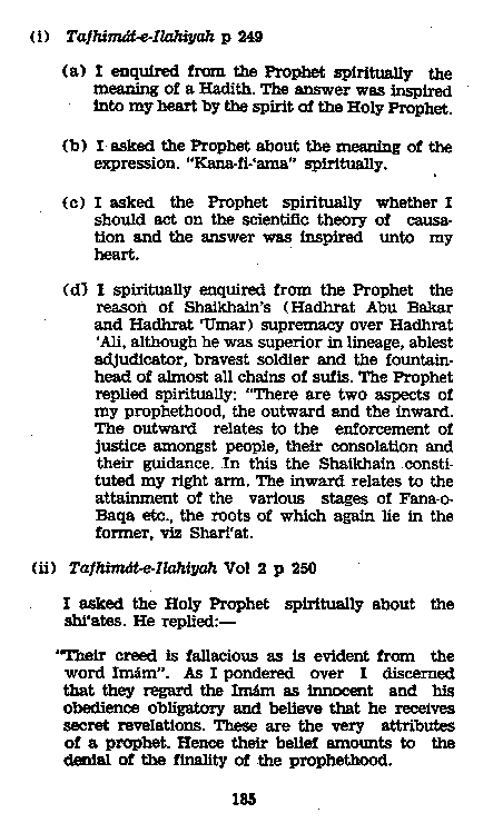 Dalail-us-Salook, Page 185