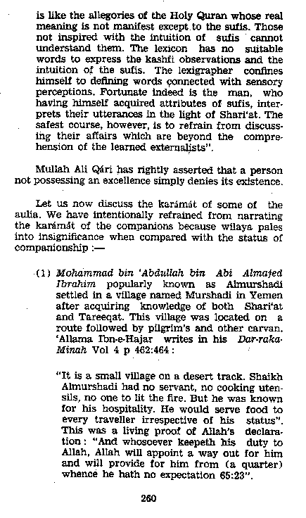 Dalail-us-Salook, Page 260