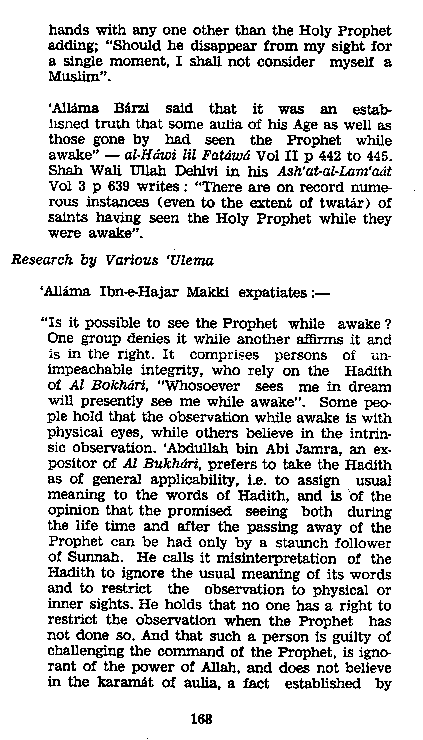 Dalail-us-Salook, Page 168