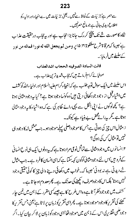 Dalail-us-Salook, Page 223
