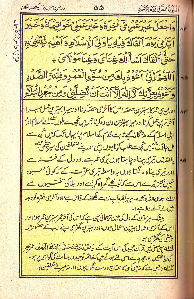 Manajat-e-Maqbool, Page 55