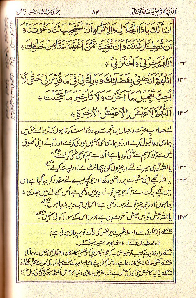 Manajat-e-Maqbool, Page 82