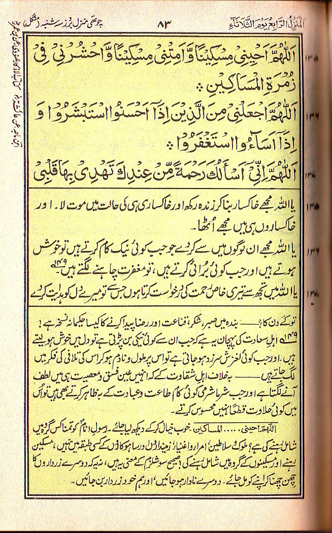 Manajat-e-Maqbool, Page 83
