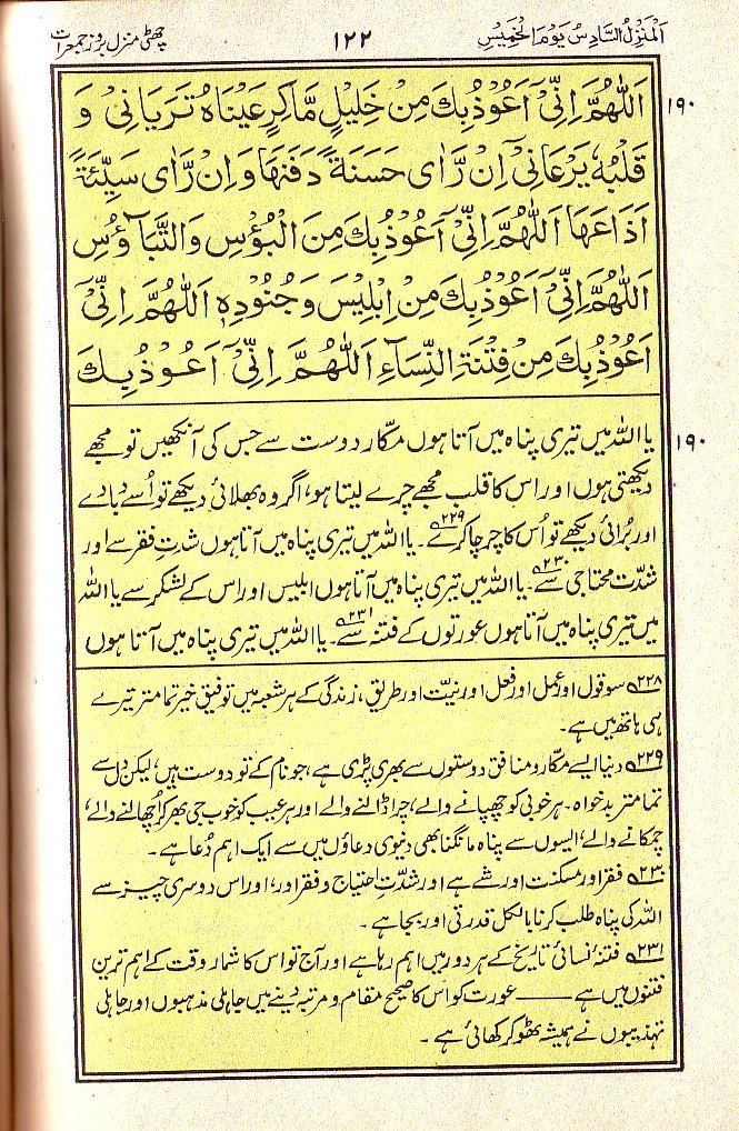 Manajat-e-Maqbool, Page 122